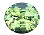 Vanadium Green Chrysoberyl Oval 2.51cts.