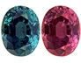 Certified Strong Color Change Alexandrite