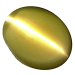 Sharp Chrysoberyl Cat's Eye Oval 2.52cts.