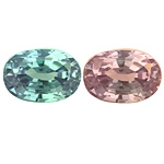 Certified Natural Alexandrite Oval 1.03cts.