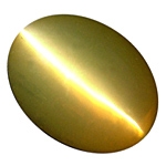 Chrysoberyl Cat's Eye Oval 2.53cts.